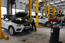 MOT testing bay