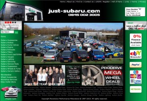 Revolution's new Subaru web shop