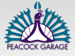 Peacock garage