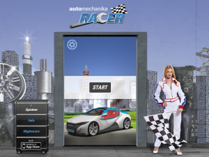 Automechanika's racing game