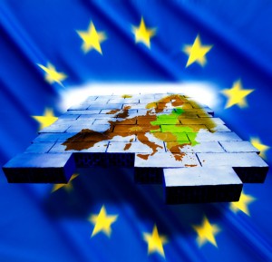 EU-map-and-flag